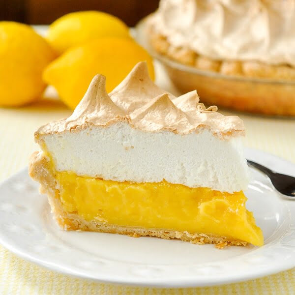 Torta Meringata Al Limone. Una Vera Delizia