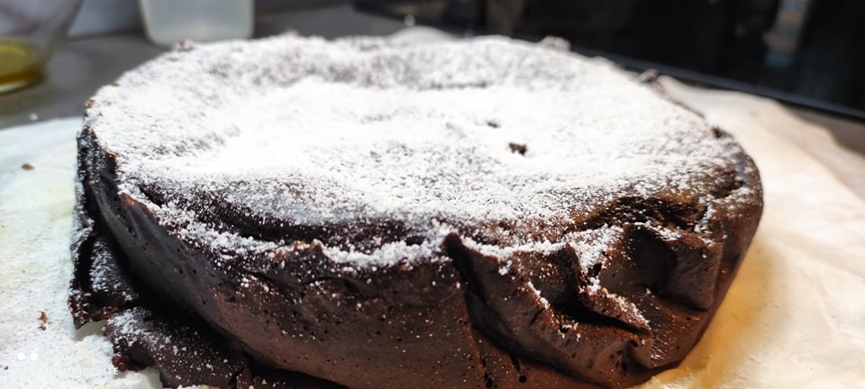 La torta al cioccolato senza farina,