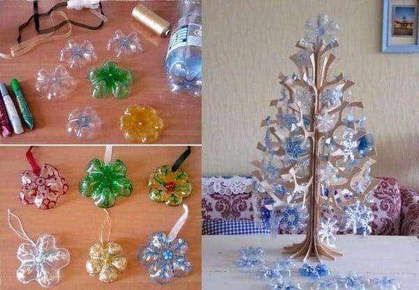 christmas decorations with recycled material 8