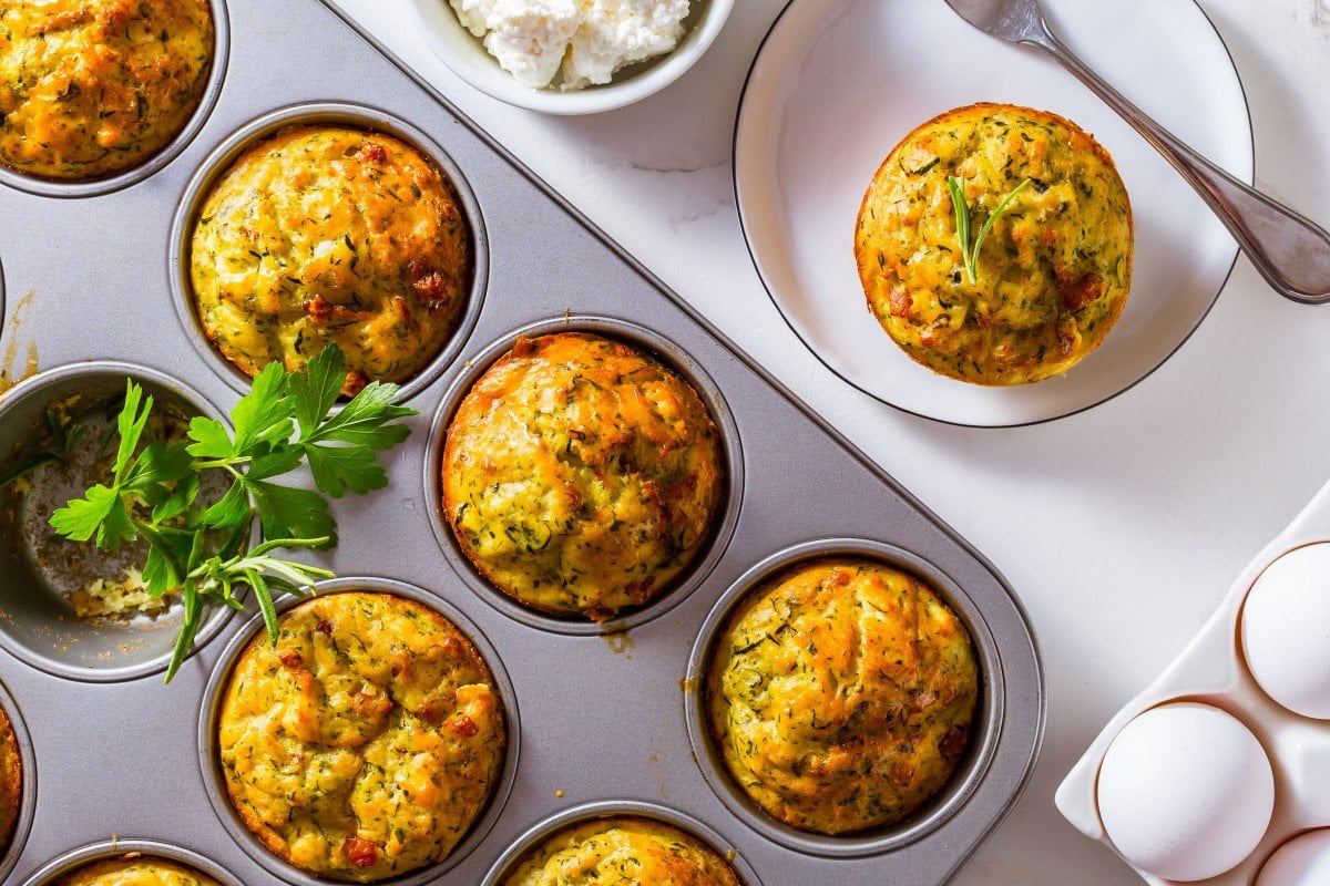 Muffin ai Broccoli e formaggio: soffici e super saporiti