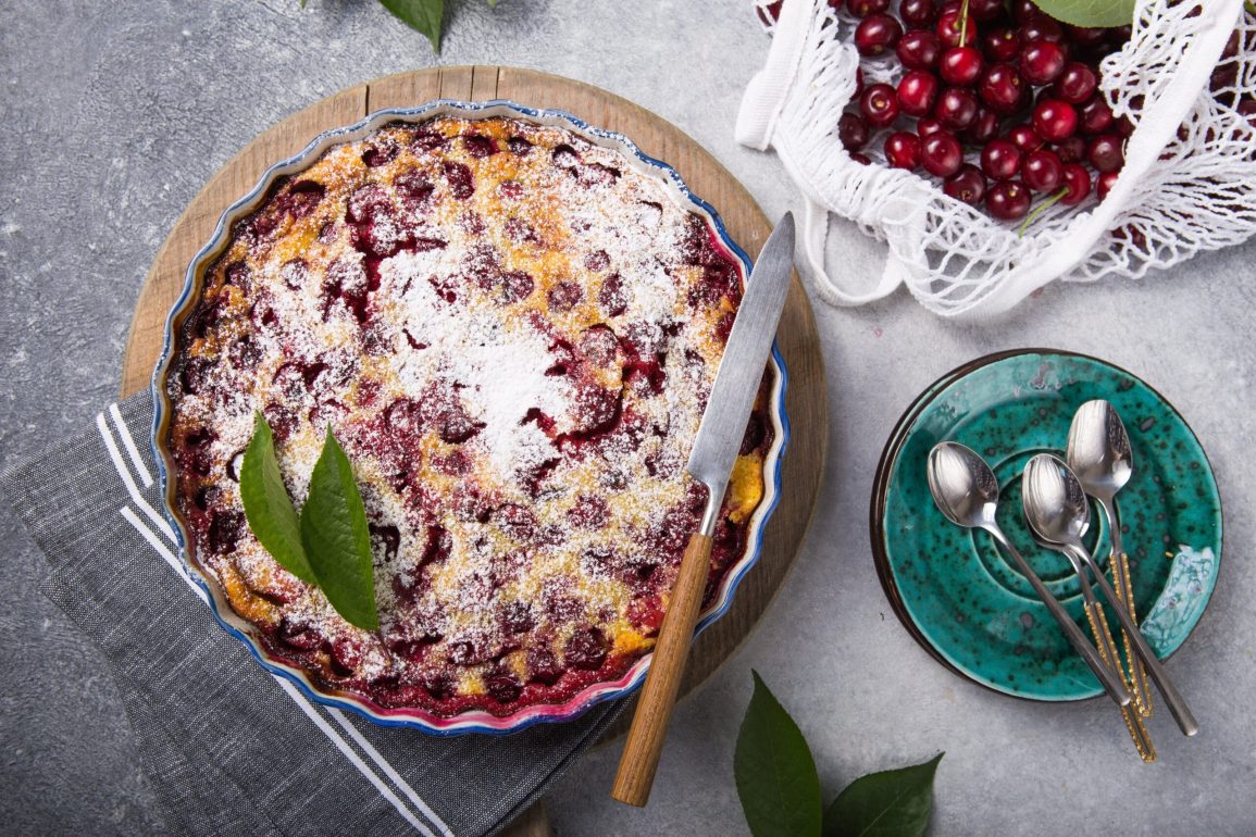Clafoutis alle ciliegie scaled 1