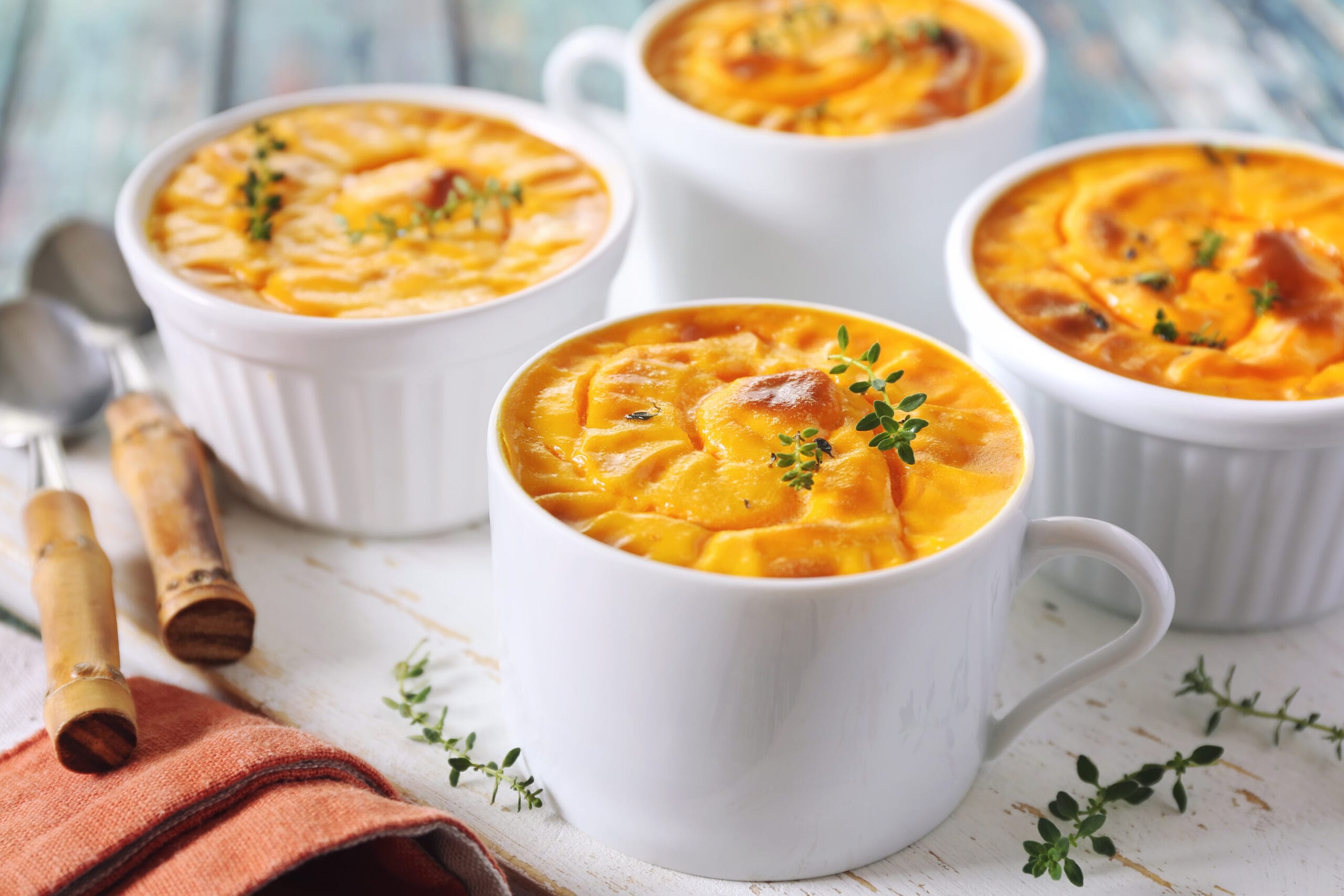 Flan di zucca salati, profumati alla paprika: delizia autunnale